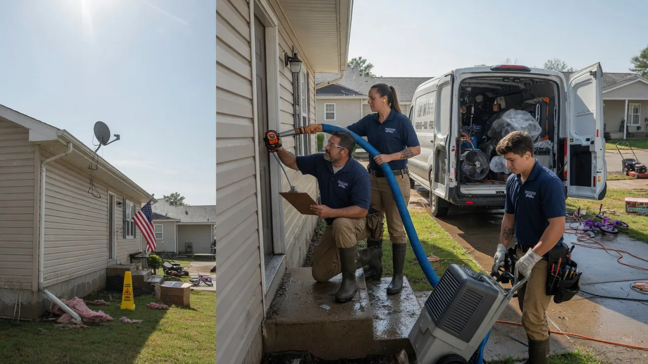 Ceiling Water Damage Restoration in Saint John, ND near me